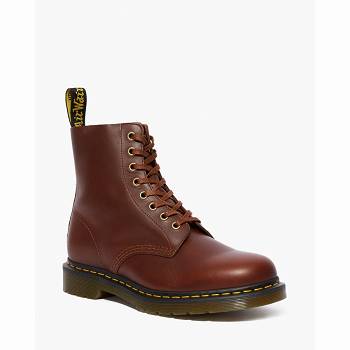 Dr Martens Férfi 1460 Pascal Classico Bőr Lace Up Bakancs Barna